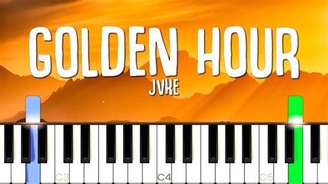 Snap recorded notes to the grid. . Golden hour jvke midi free